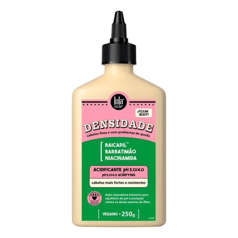 Acidificante Capilar Densidade Lola Cosmetic 250g Hidratante