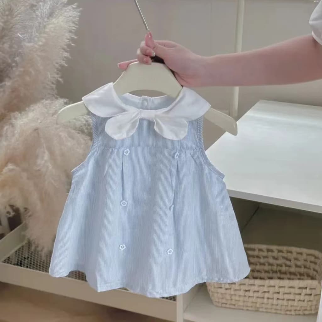Bebê bebê menina roupas de verão saia do bebê princesa Super bonito bebê criança verão um ano de idade conjunto estilo o