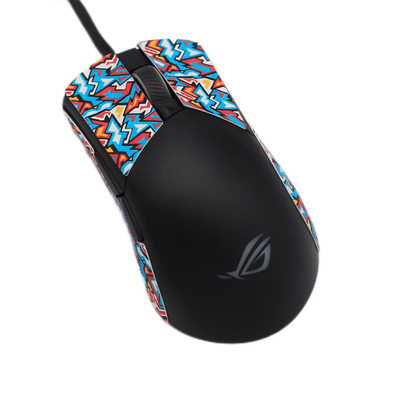 Adequado para adesivos de mouse Asus ROG Shadow blade 2 feroz lâmina 2 com fio versão sem fio mouse jogo absorvente de s