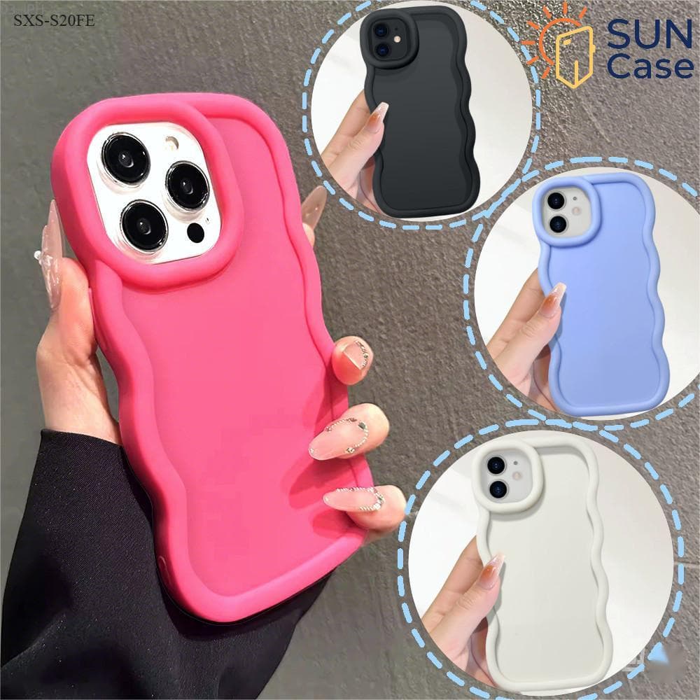 Capinha Para Samsung Galaxy S24 S23 S21 S20 FE 4G 5G Capa De Celular Silicone Macia Normal Telephone Case 0000 MKL