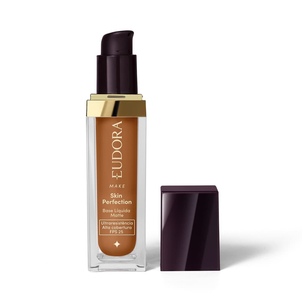 Base Líquida Matte Eudora Make Skin Perfection Cor 288Q 30ml
