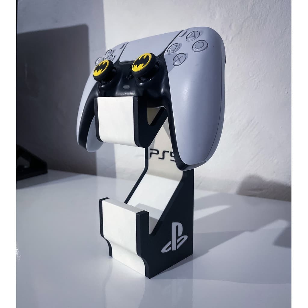Suporte Duplo Controle PS5 Base Gamer Organizador Video Game