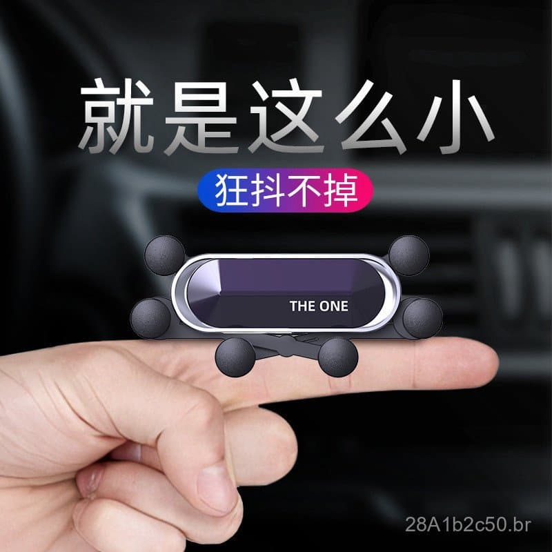 Novo suporte de celular para carro, suporte de gravidade para saída de ar, item de presente, suporte de celular de gravi