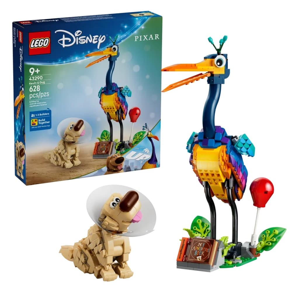 Kevin & Dug Disney Pixar 628 Peças Blocos de Montar 43290 - Lego