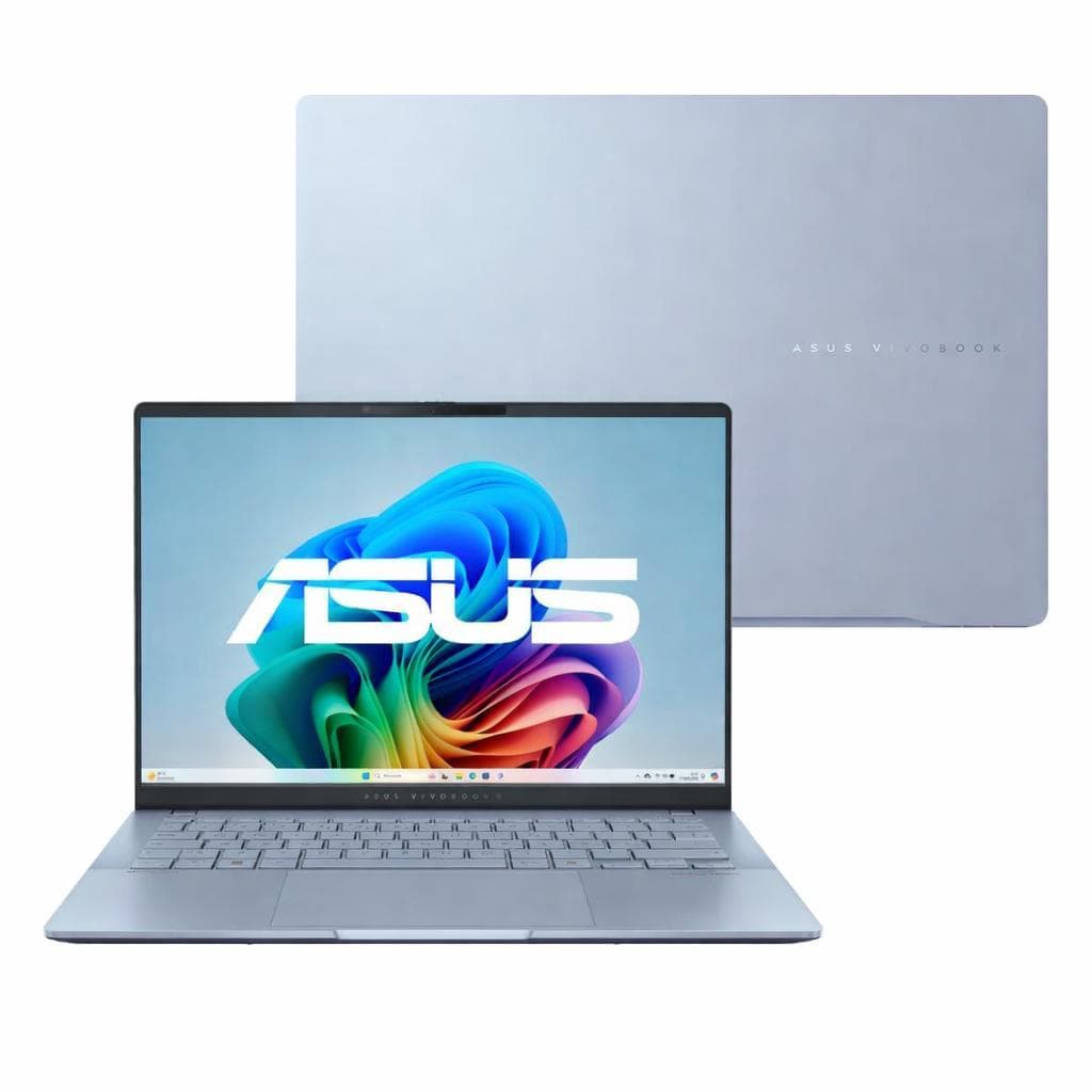 Notebook ASUS Vivobook S 14 S5406SA Copilot+ PC Intel Core Ultra 7 256 V 16GB RAM 512GB SSD Windows 11 Home OLED QD299W