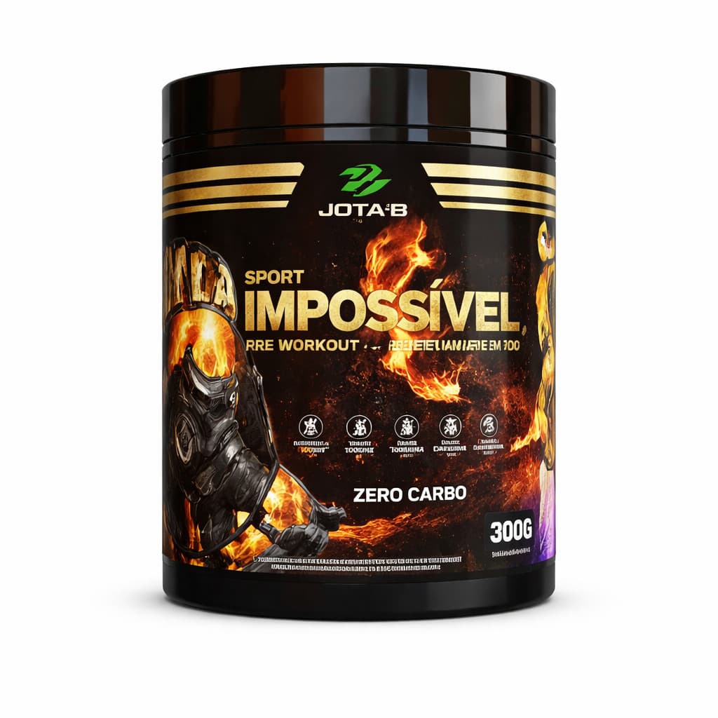 Impossível X pre workout | 300g JOTA’B SUPLEMENTOS | PRÉ TREINO PREMIUM