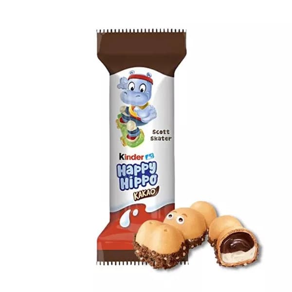 Chocolate Kinder Happy Hippo Cacao 20,7g Importado Original Pronta Entrega