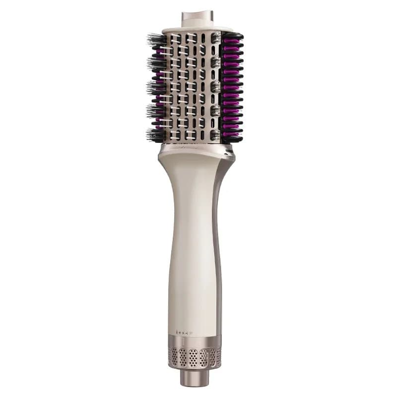 Escova Secadora Alisadora Profissional 2 em 1 Alisa, Seca e Modela - 1000W/127V -Hot Air Brush
