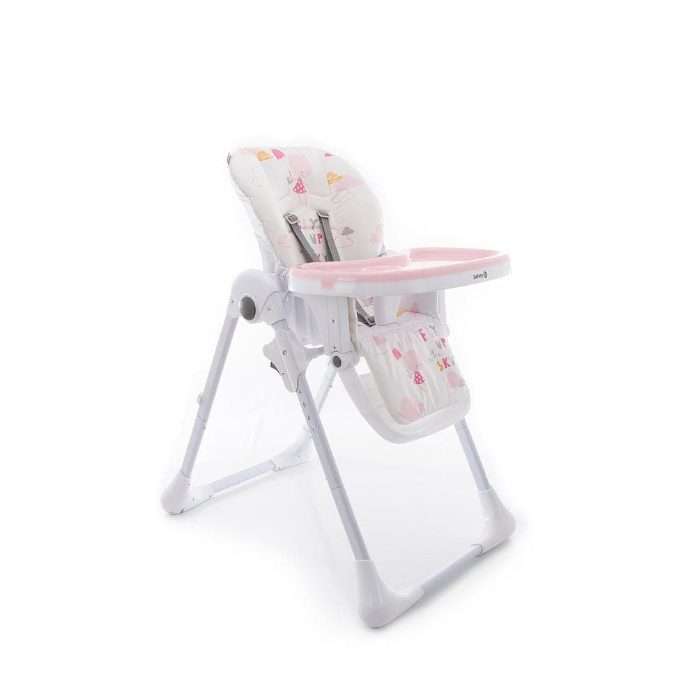 Cadeira de Alimentação Feed Safety 1st 6 Meses a 23kg 7 Posições Pink