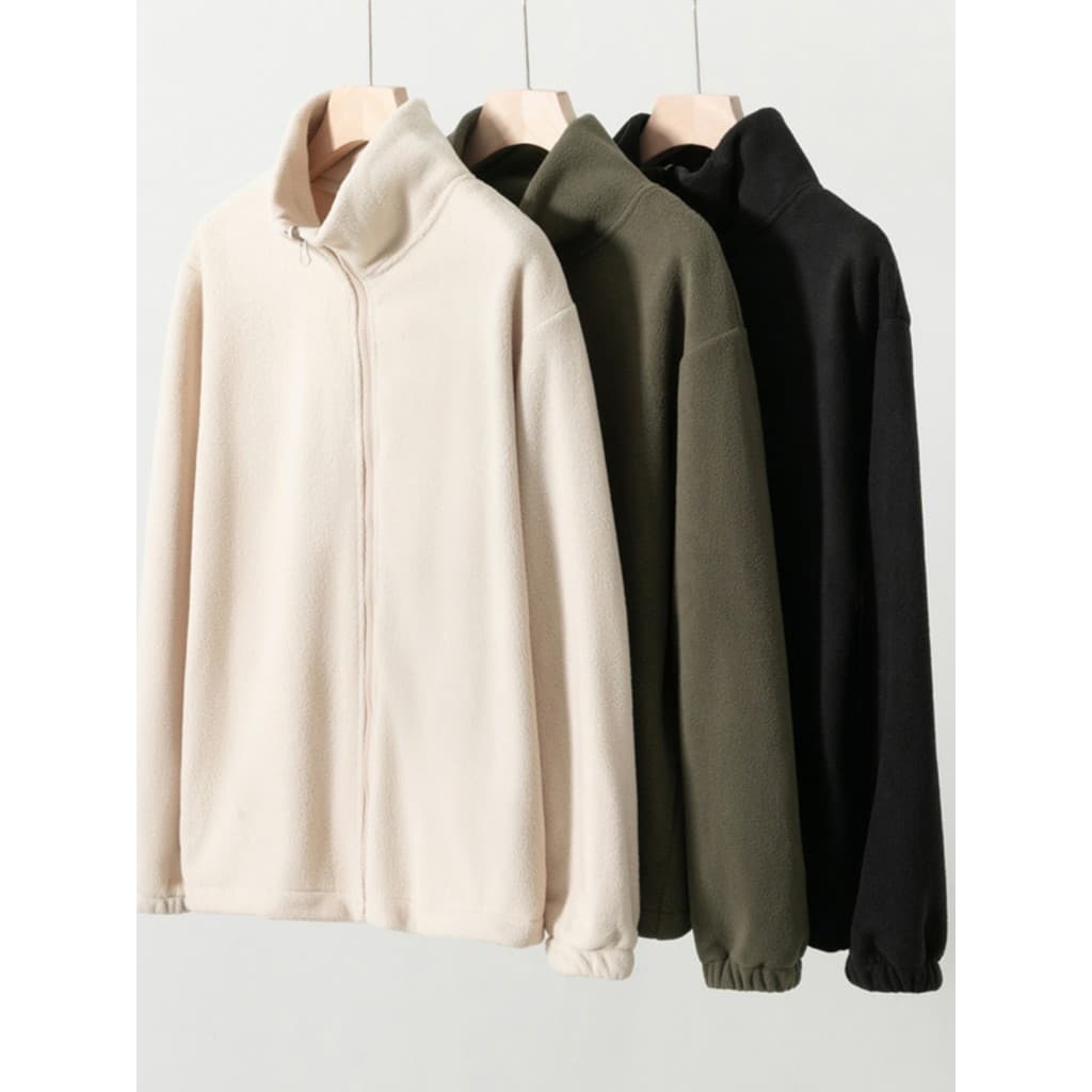Jaqueta de lã Polar masculina primavera outono jaqueta forro masculino roupa interior inverno outono inverno jaqueta de 