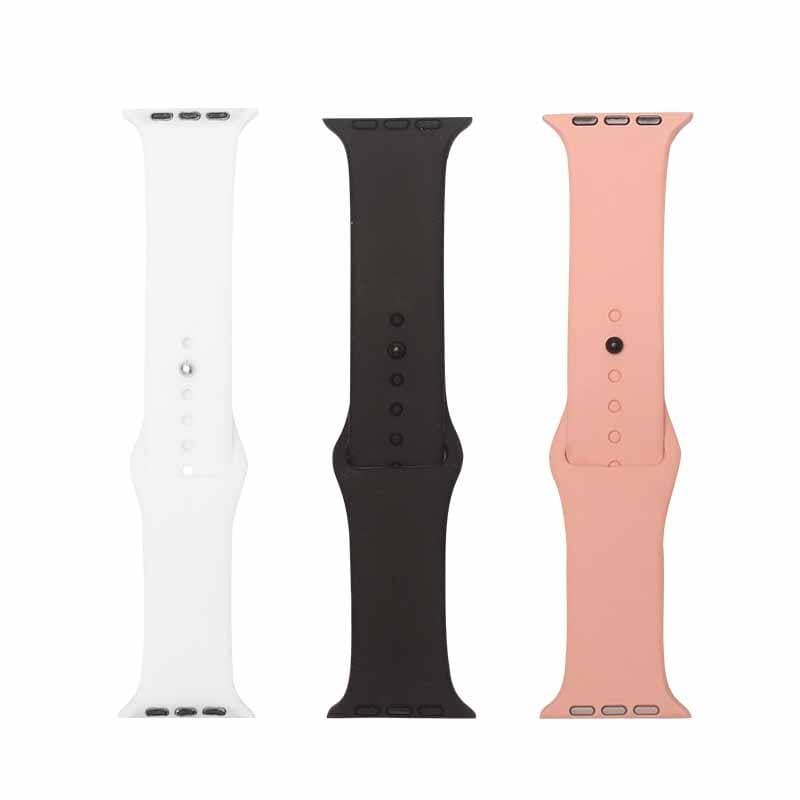 Pulseira De Smartwatch Relógio Inteligente Silicone Multicolorido Simples 42mm 45mm 49mm Para W59/W69/T800/S11
