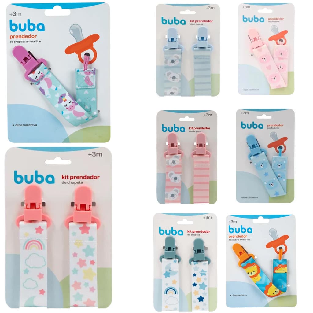Prendedor De Chupeta Buba