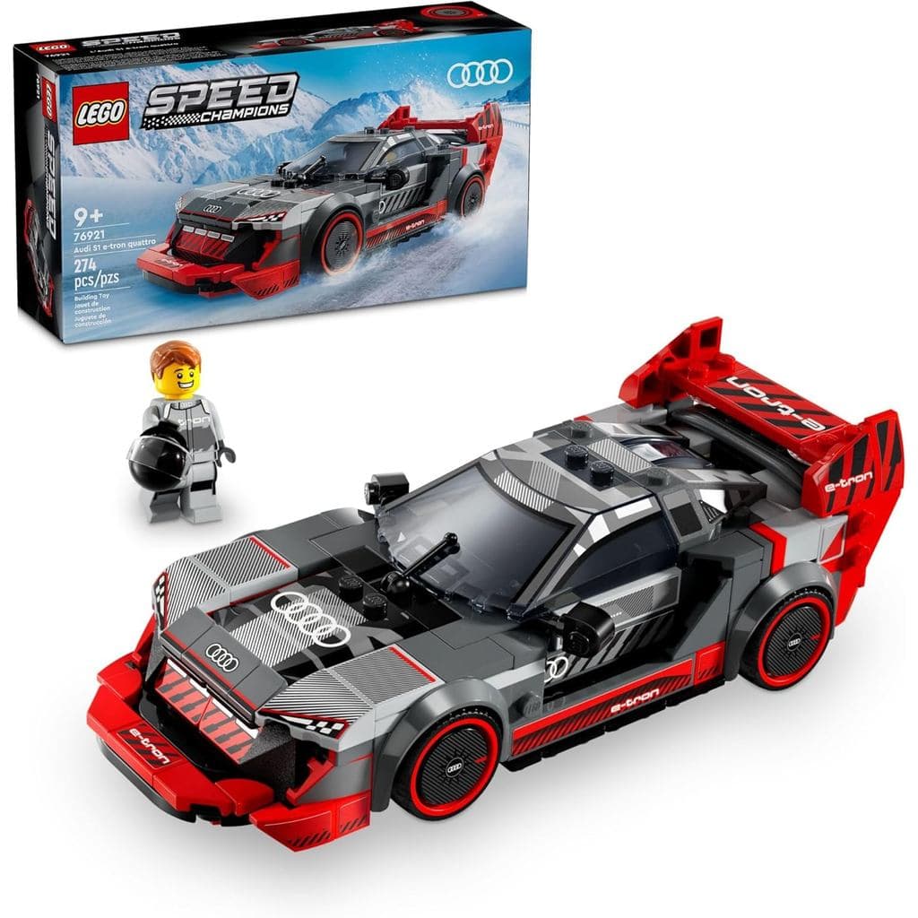 Blocos de Montar - Speed Champions - Carro de Corrida Audi S1 E-Tron Quattro LEGO DO BRASIL
