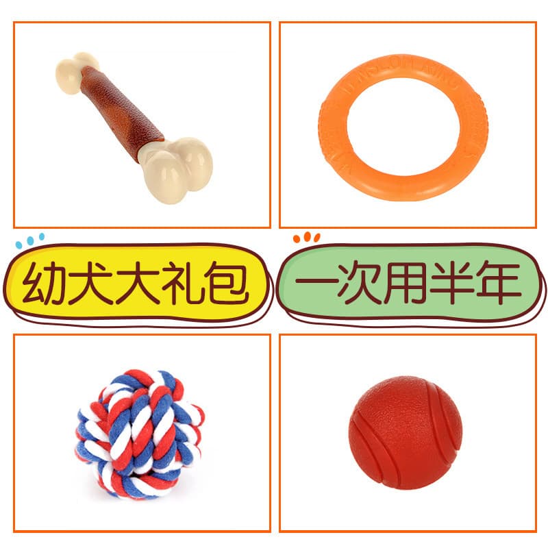 Bola de brinquedo para cachorro, conjunto de voz Molar, resistente à mordida, Labrador, cachorro grande, filhotes de pel