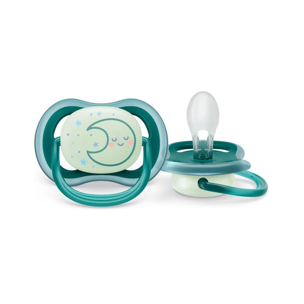 Chupeta Philips Avent Ultra Air Individual Noturna Verde