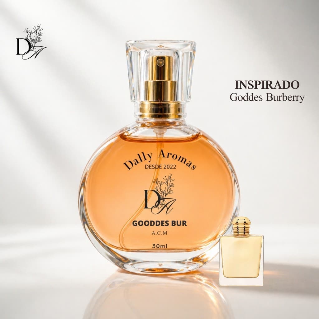 Perfume feminino GODDES BUR Dally Aromas 30ml - Alta Fixação Aroma Importado