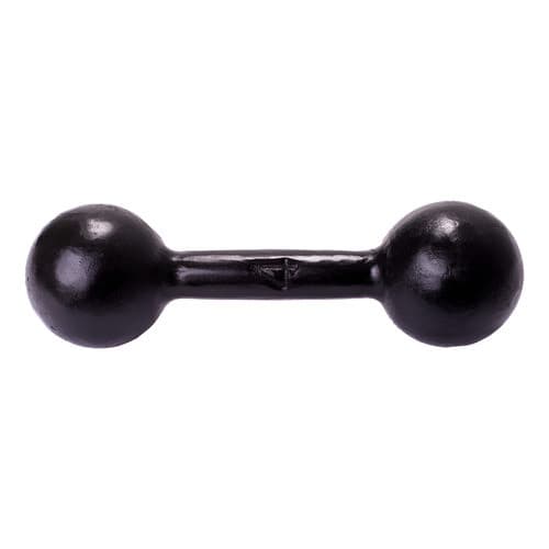 Halter Bola 4kg Pintado Preto Academia Muculação Fisio