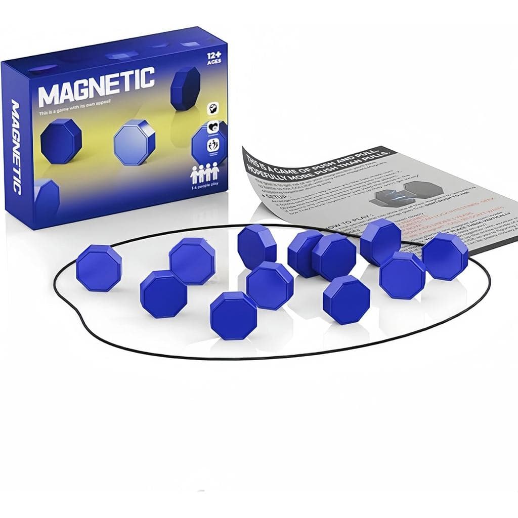 Conjunto De Jogo De Xadrez Magnético | Com 20 Pedras Jogos De Estratégia De Quebra-Cabeça Para Família , Festa , Viagens
