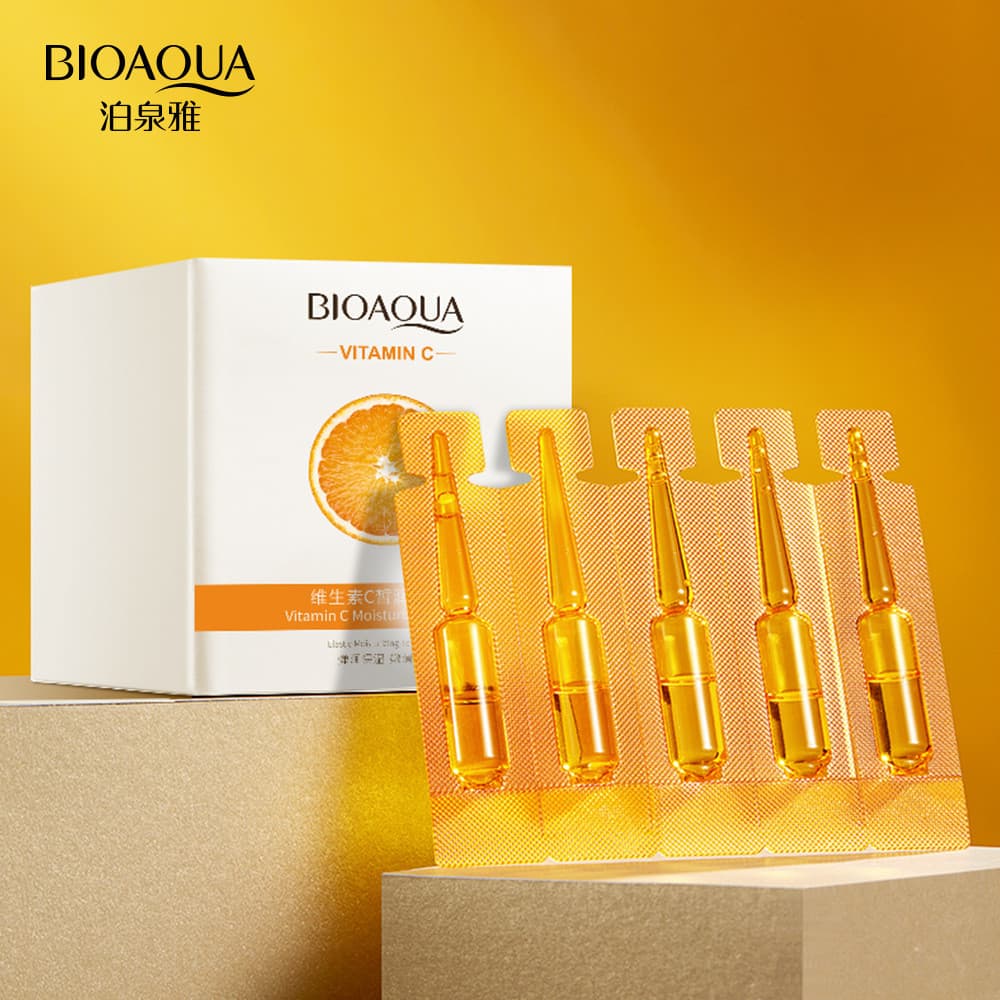 20pcs Anti-Envelhecimento Orgânico Vitamina C Soro Essência Facialc