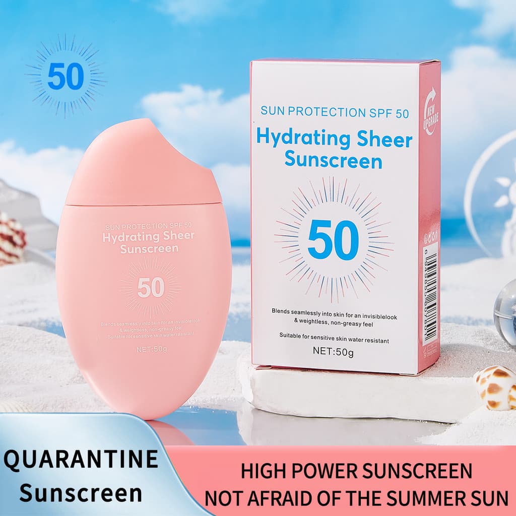 Fornecimento exclusivo transfronteiriço Protetor solar de isolamento FORMBO de venda quente FPS50 Protetor solar hidrata