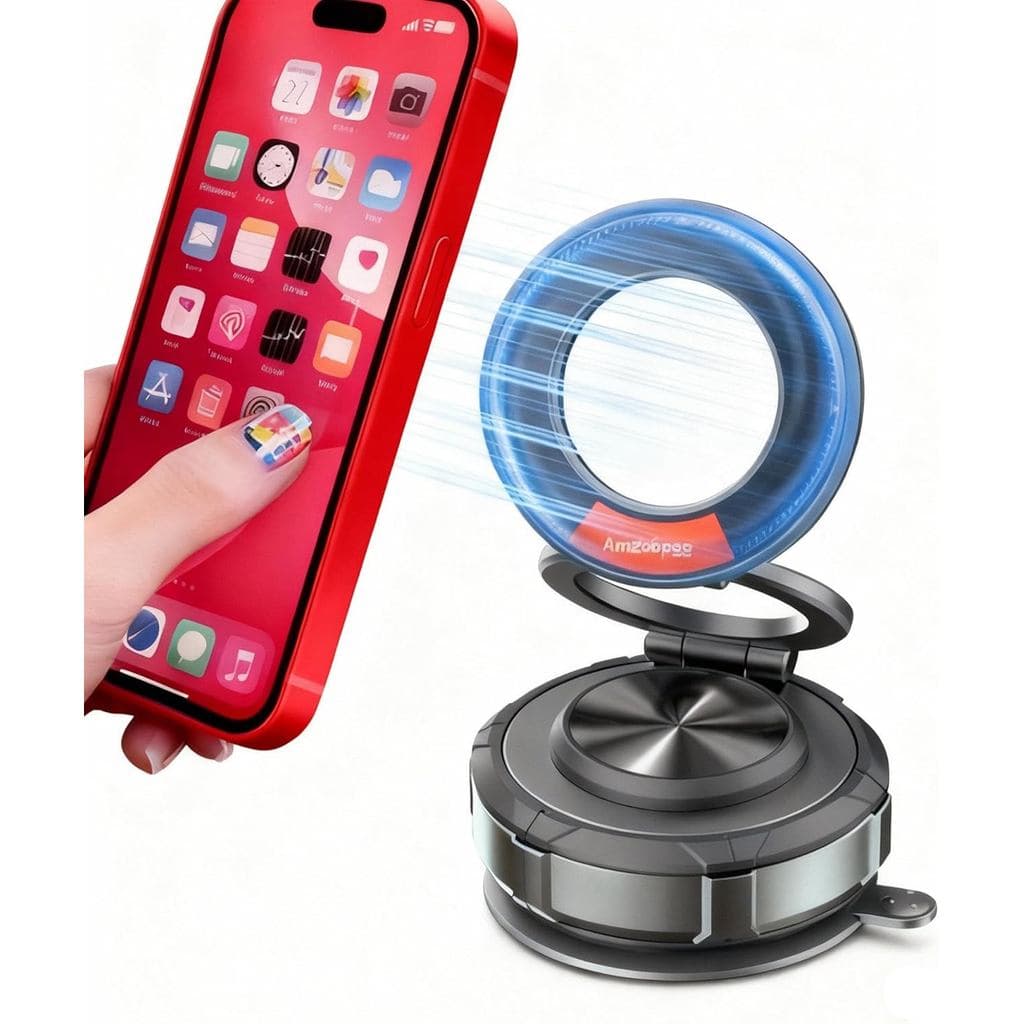 Suporte para Telefone, Suporte para Telefone de Carro para MagSafe, Suporte Magnético com Sucção a Vácuo, Montagem para 