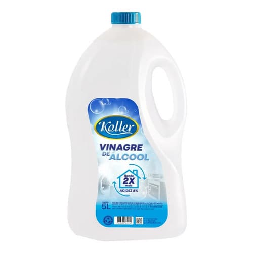Vinagre De Álcool Koller Acidez 8% Frasco 5 Litros