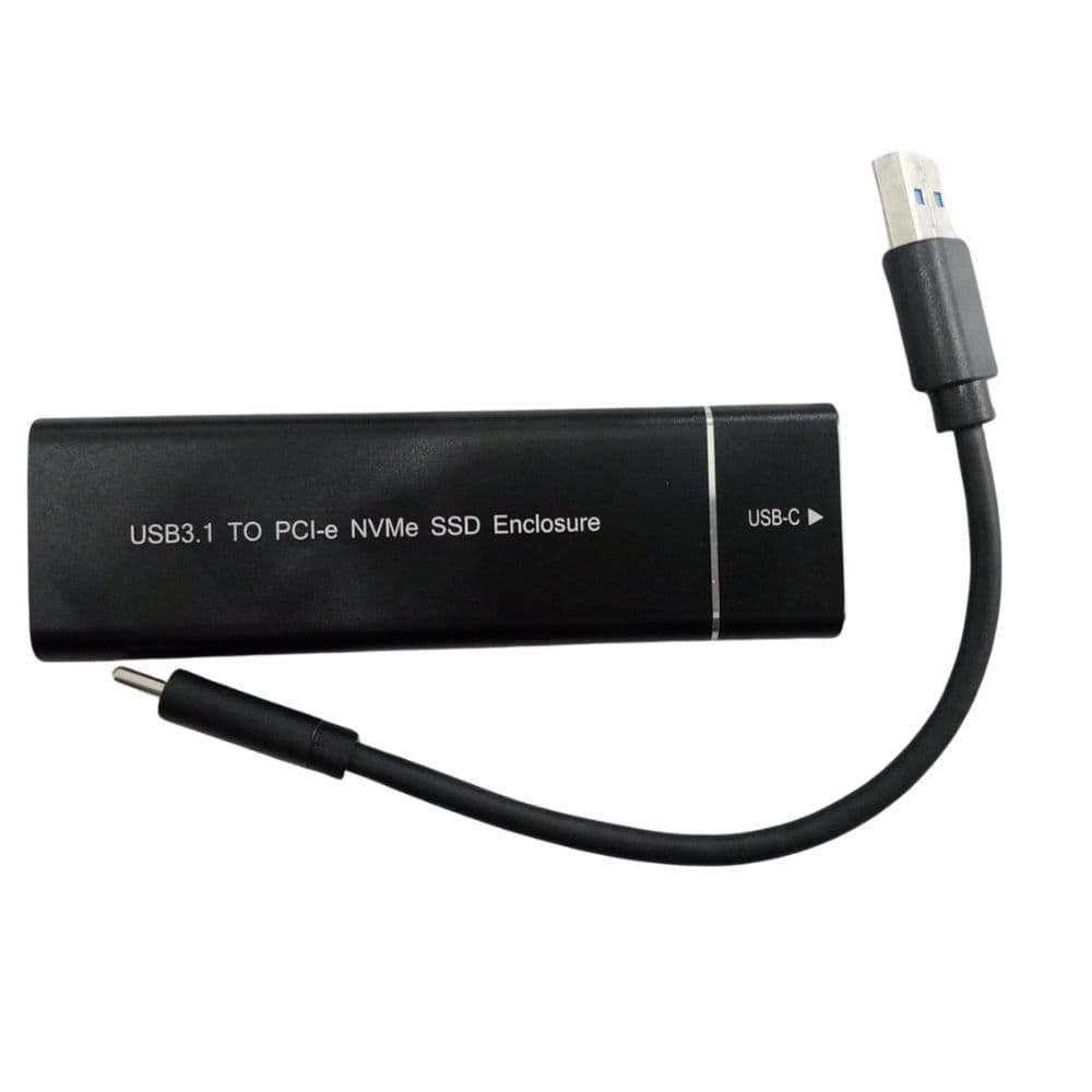 Case Case M.2 NVMe 2 em 1 USB + Type-C – Gaveta Externa SSD