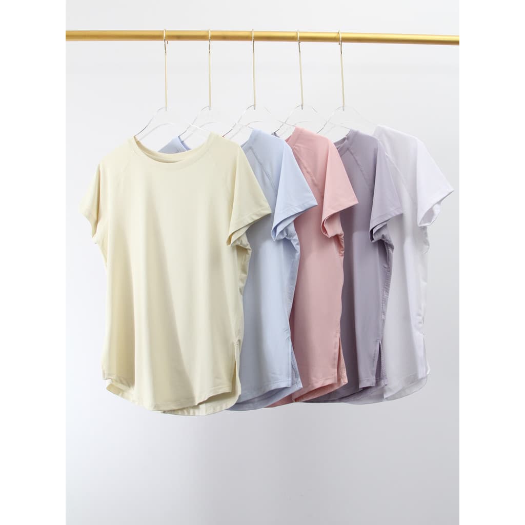 Voltar oco solto de secagem rápida camiseta roupas de fitness feminino correndo treinamento esportes blusa roupas de Yog