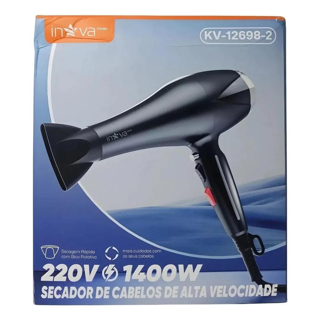Secador De Cabelo Profissional Inova 1400w