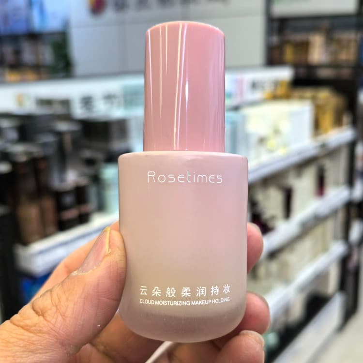 Rose vezes nuvem segurando maquiagem Base líquida hidratante iluminando corretivo Base BB creme rosetimes produto genuín