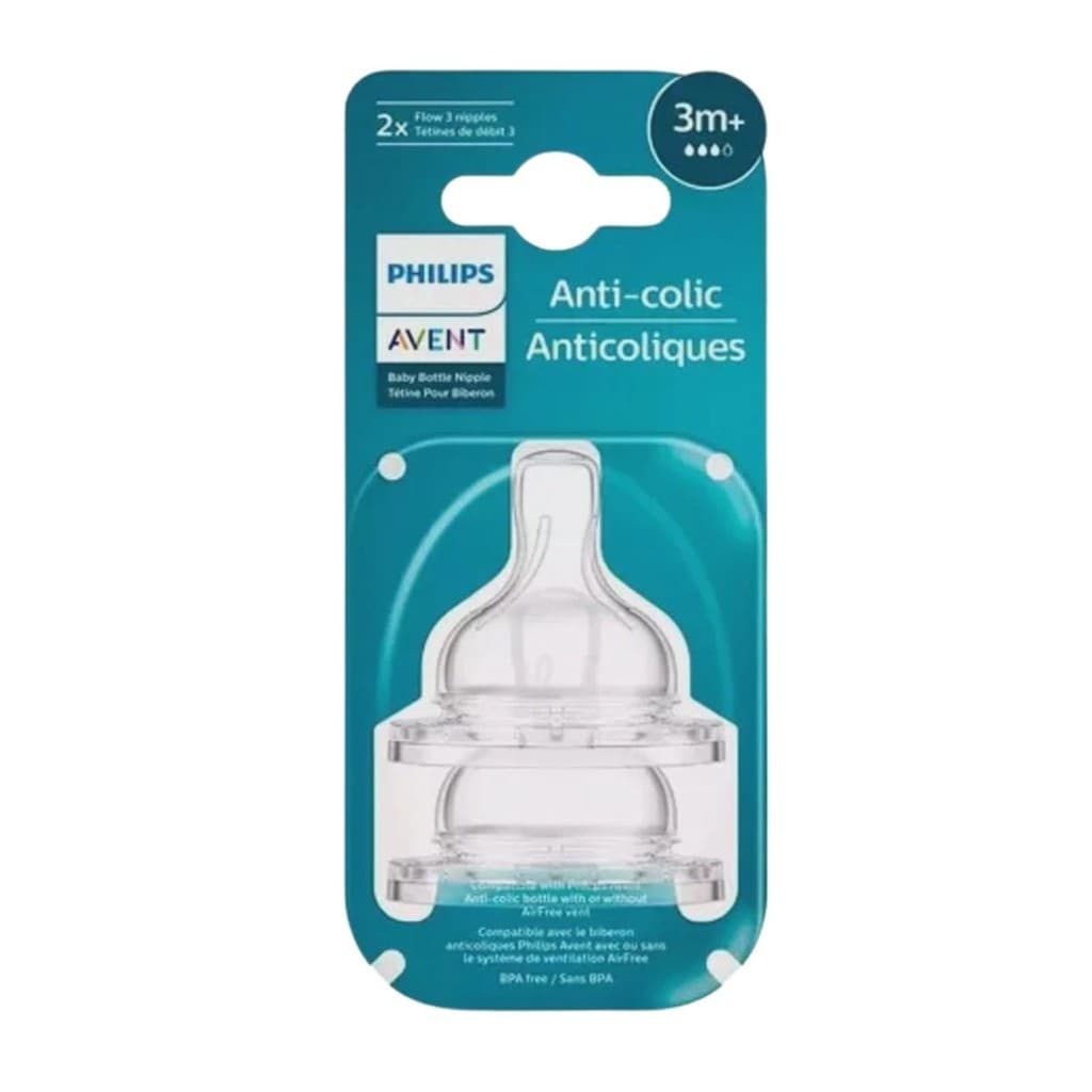 Bico Mamadeira Nº 3 Linha Anti-Colica 3m+ SCY763/02