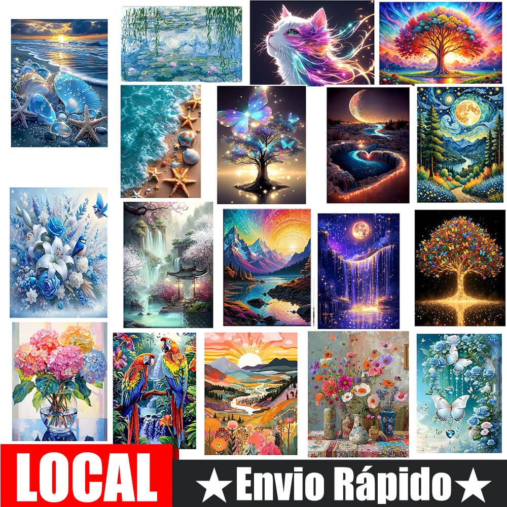40 x 30 cm – pintura diy com diamantes quadrados pintura com diamantes 5d