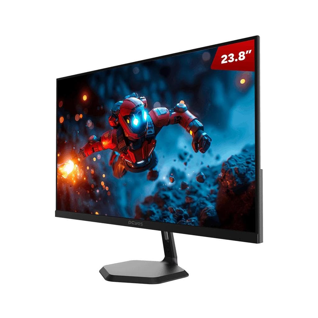 Monitor Gamer Pcyes O-Creed O23f 23.8" Flat Fhd Ips 180hz 1ms Hdmi/Dp Freesync Black Vulcan