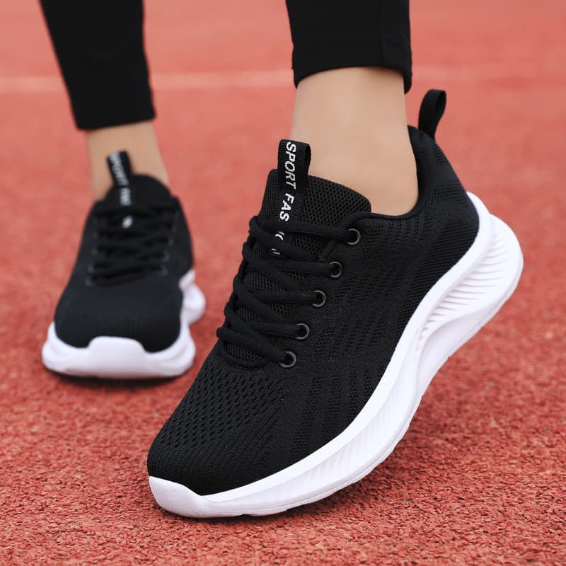 Beaimeng sapatos femininos tênis de corrida 2026 primavera leve sapatos casuais malha sapatos esportivos femininos tênis