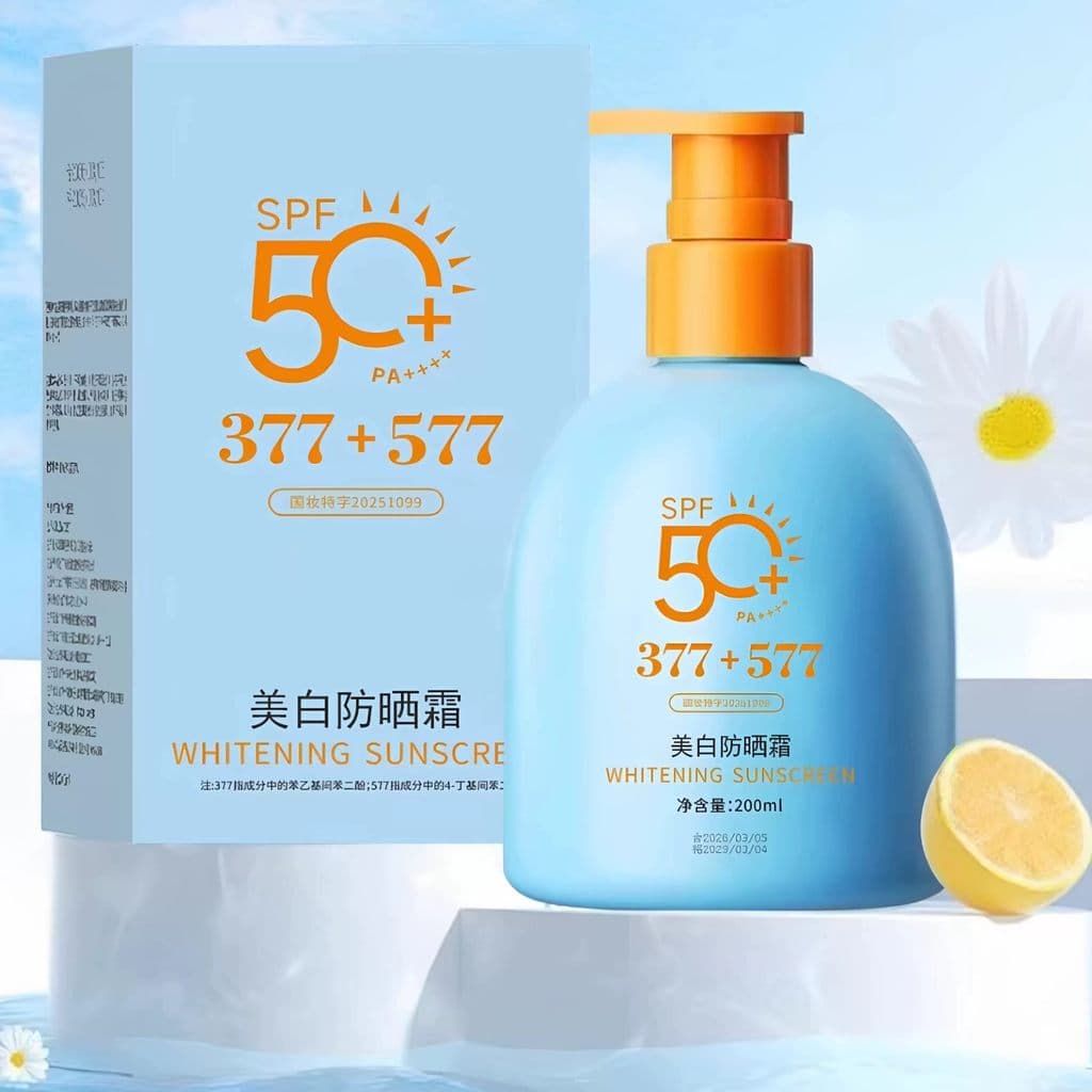Iroman protetor solar clareador à prova d'água à prova de ultravioleta protetor solar clareador Facial isolamento protet