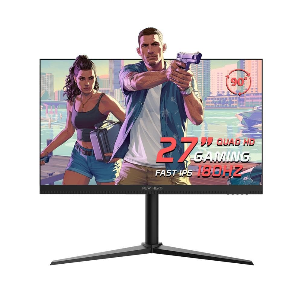 MONITOR GAMER 27 QHD IPS 180HZ NEW HERO BLADE LUMINA