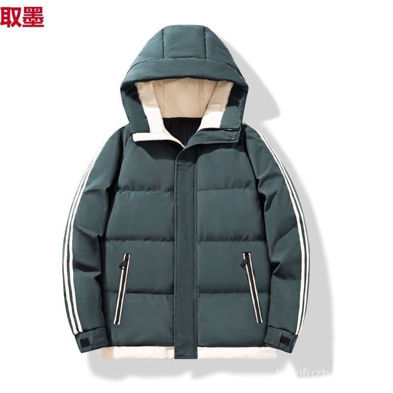 Jaqueta acolchoada masculina forro de lã de inverno espessamento forro jaqueta acolchoada masculina roupas masculinas 20