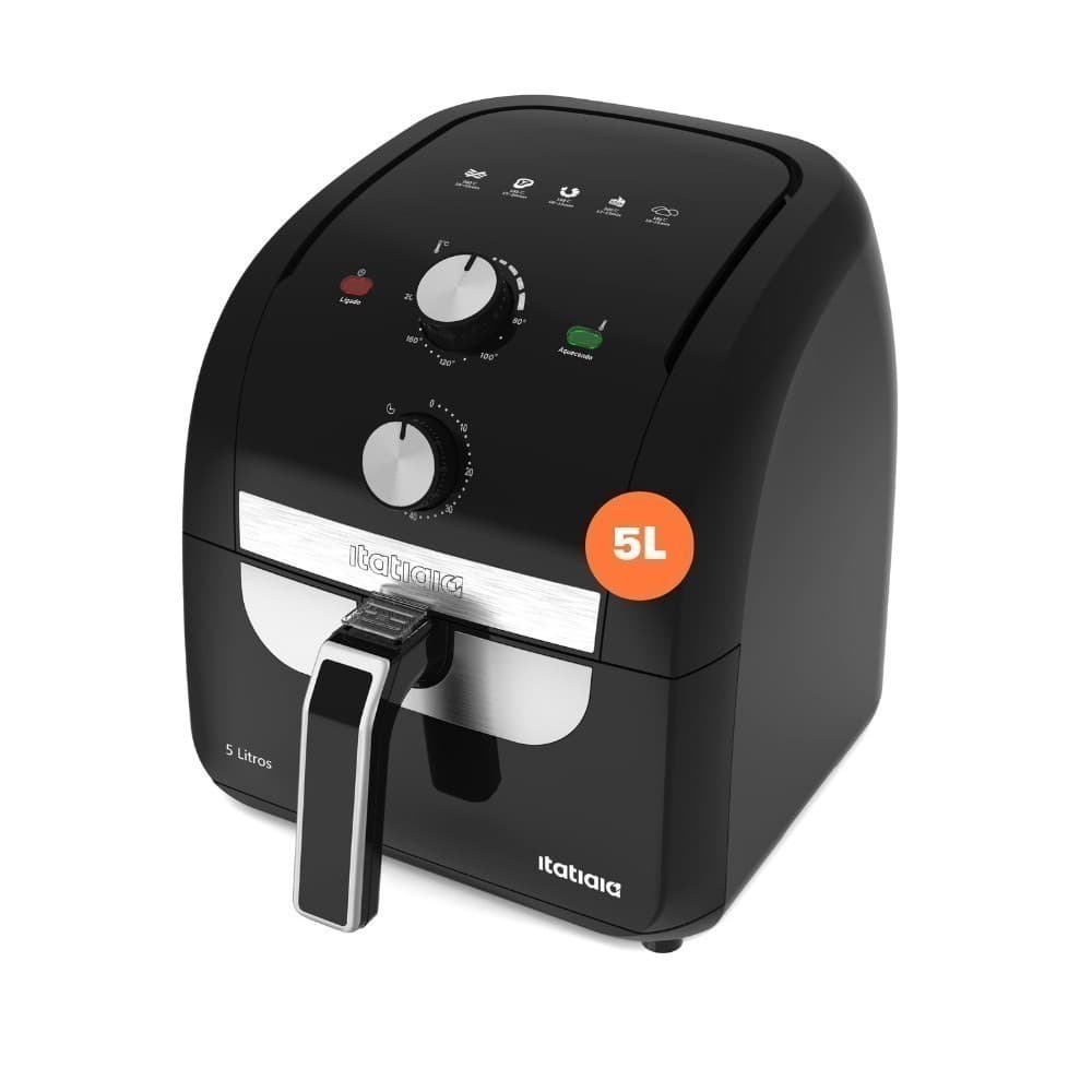 Air Fryer Itatiaia 5L 127V 1900W  - Fritadeira Elétrica Sem Óleo