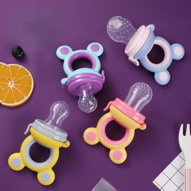 1 unidade de chupeta de silicone para bebês, chupeta para alimentação de frutas frescas para recém-nascidos, meninas e m