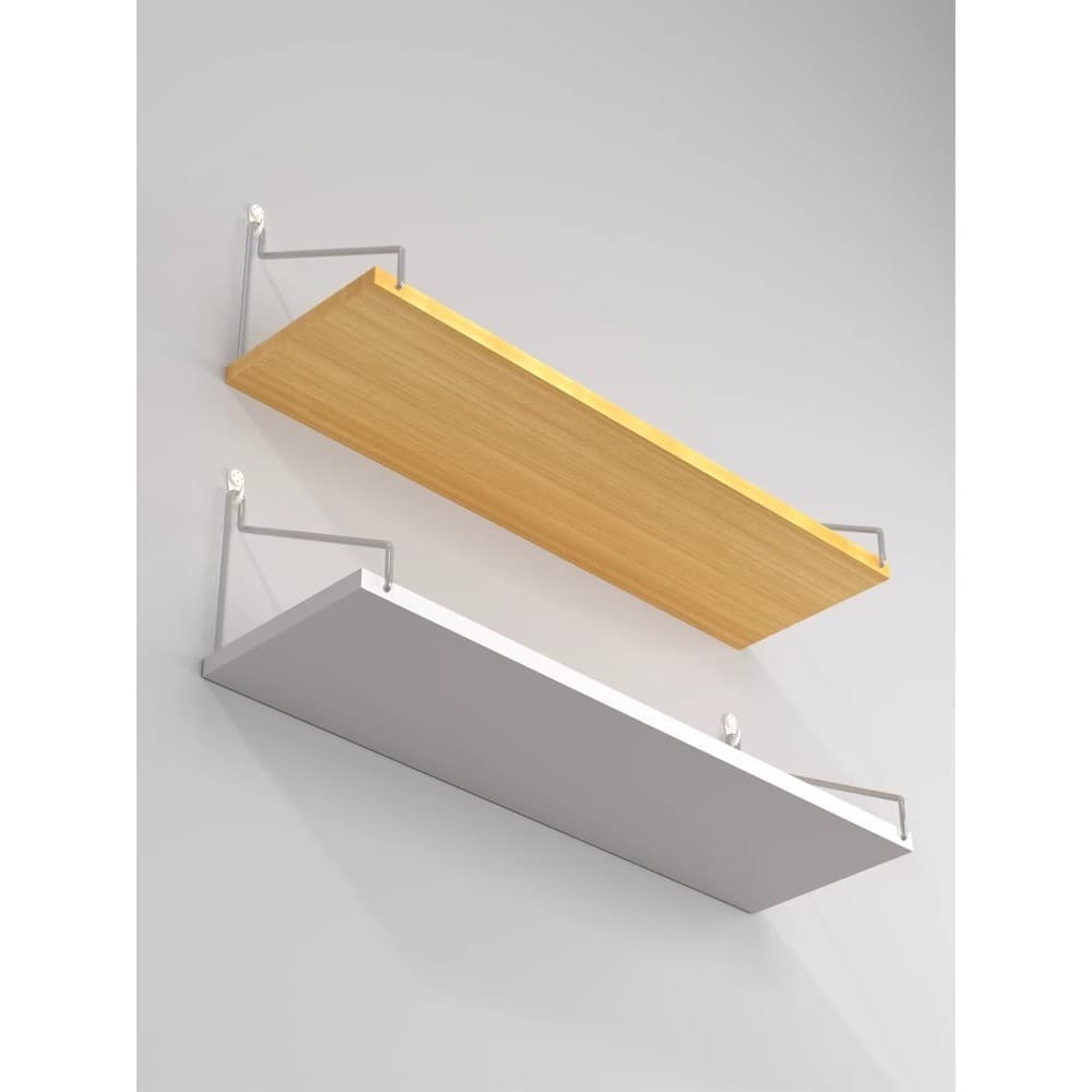 Prateleira de parede sem perfuração, cabeceira, quarto, montagem na parede, divisória plana, suporte para projetor, deco