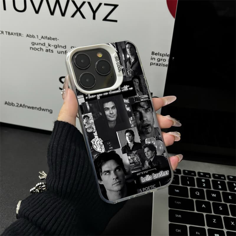 Capinha celular Diários de um Vampiro para Samsung A14 A54 A32 A23 A03 A13 A04 A04E M11 A05 A05S A72 Case