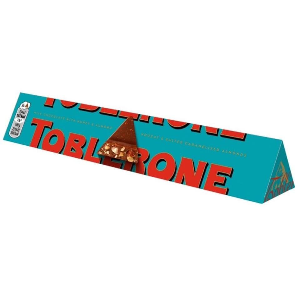 Chocolate Toblerone Gigante Crunchy Almond 360g - Importado Suiça