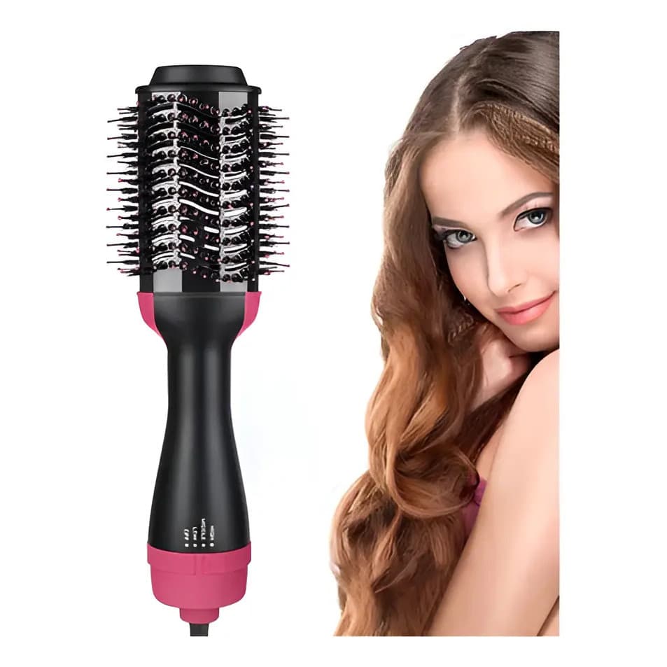 Escova Secadora Profissional Seca Alisa E Modela Cabelo