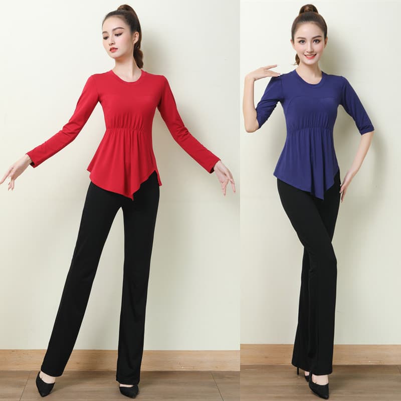 [Venda quente] Roupas de exercício físico de dança Roupas de ioga Roupas de dança clássica Dança feminina Fitness