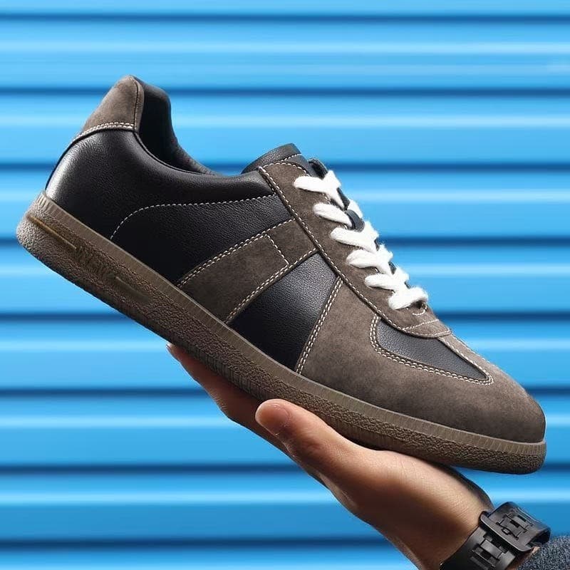 Forrest Gump Sapatos Homens Novo Estilo Outono Preto Sapatos de Treinamento Alemão Tênis de Sola Macia Tênis Esportivos 