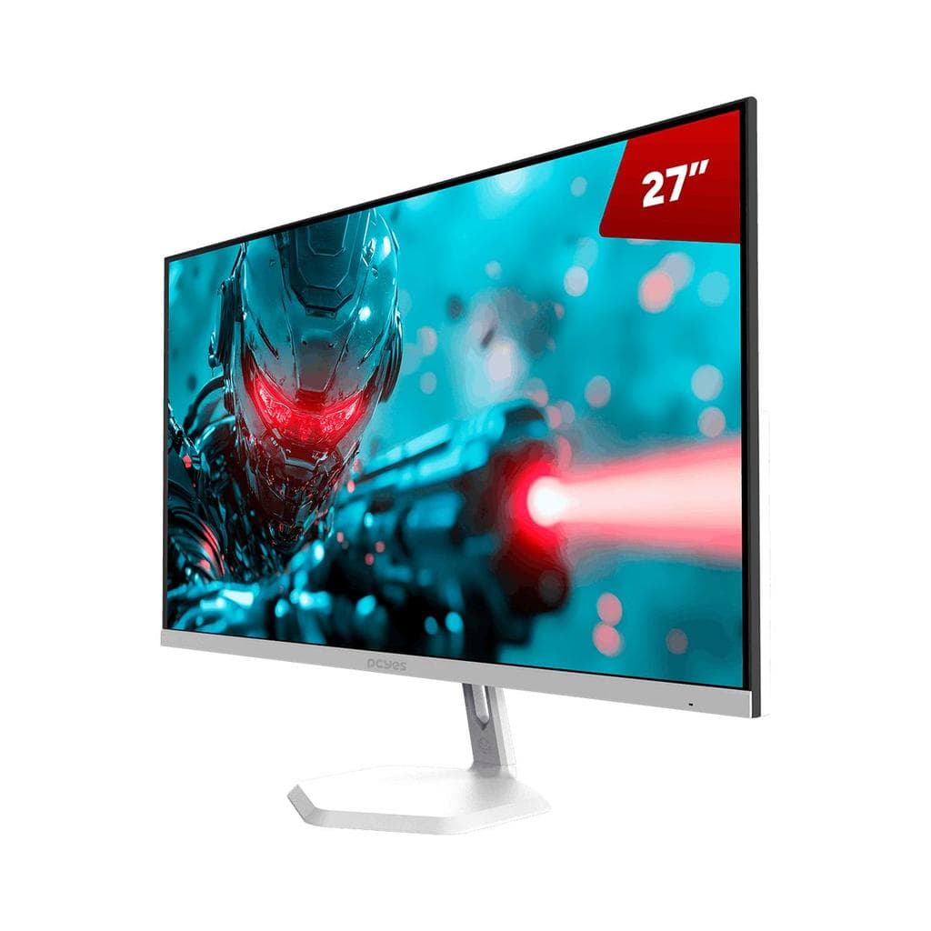 Monitor Gamer Pcyes O-Creed O27f 27" Flat Fhd Ips 180hz 1ms Hdmi/Dp Freesync White Ghost
