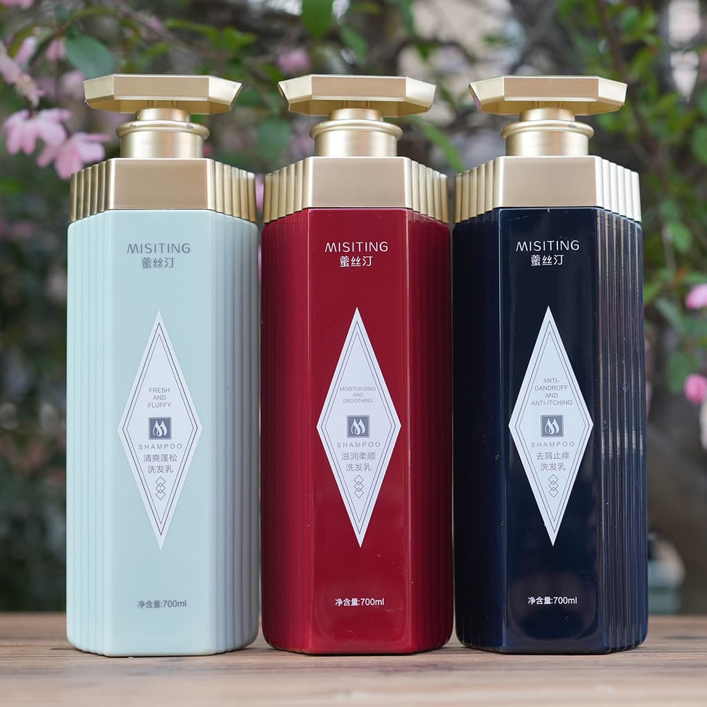 YSTINSTIN Shampoo Anticaspa Anti-Coceira Refrescante Fofo Hidratante Shampoo Macio Barbeiro Refrescante Fragrância Fofa