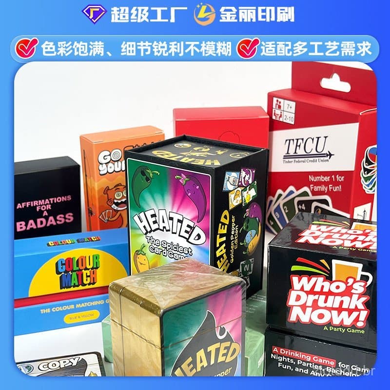 Cartão de tarô dourado, jogo de tabuleiro em inglês, jogo para família, multijogador, festa, Solitaire, Desktop personal