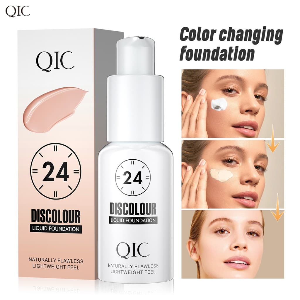 Base Líquida Que Muda De Cor , Corretivo Não remove Maquiagem , Creme bb Temperatura Da Pele No Atacado , De Configuraçã