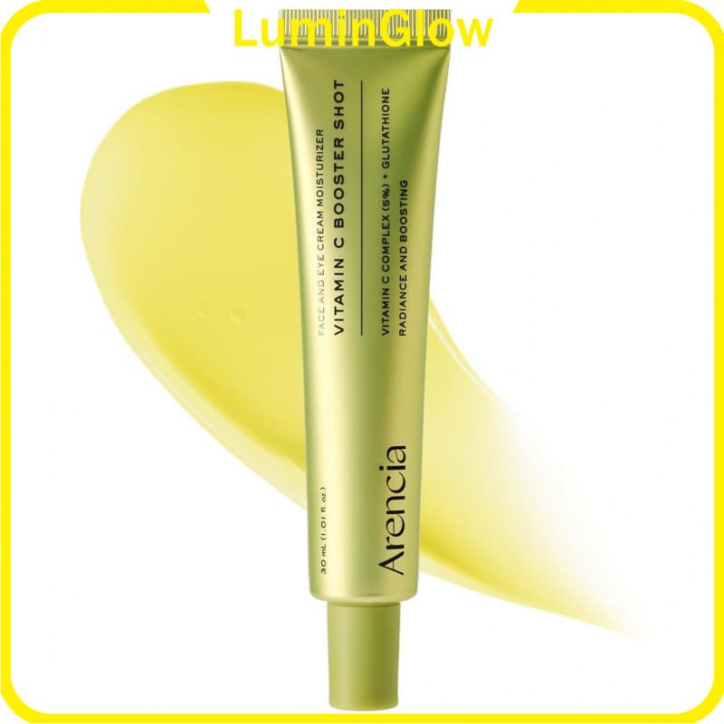 [LuminGlow] Arencia Sérum Booster de Vitamina C com Glutationa, Niacinamida e Vitamina E para Pele Radiante 1.01 fl oz